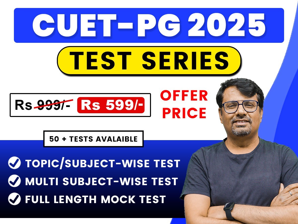 CUET PG 2025 TEST SERIES