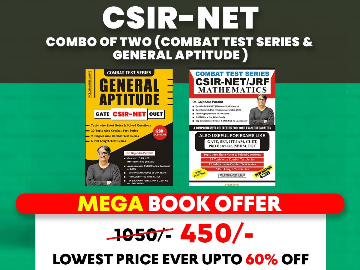 CSIR NET COMBO OF 2