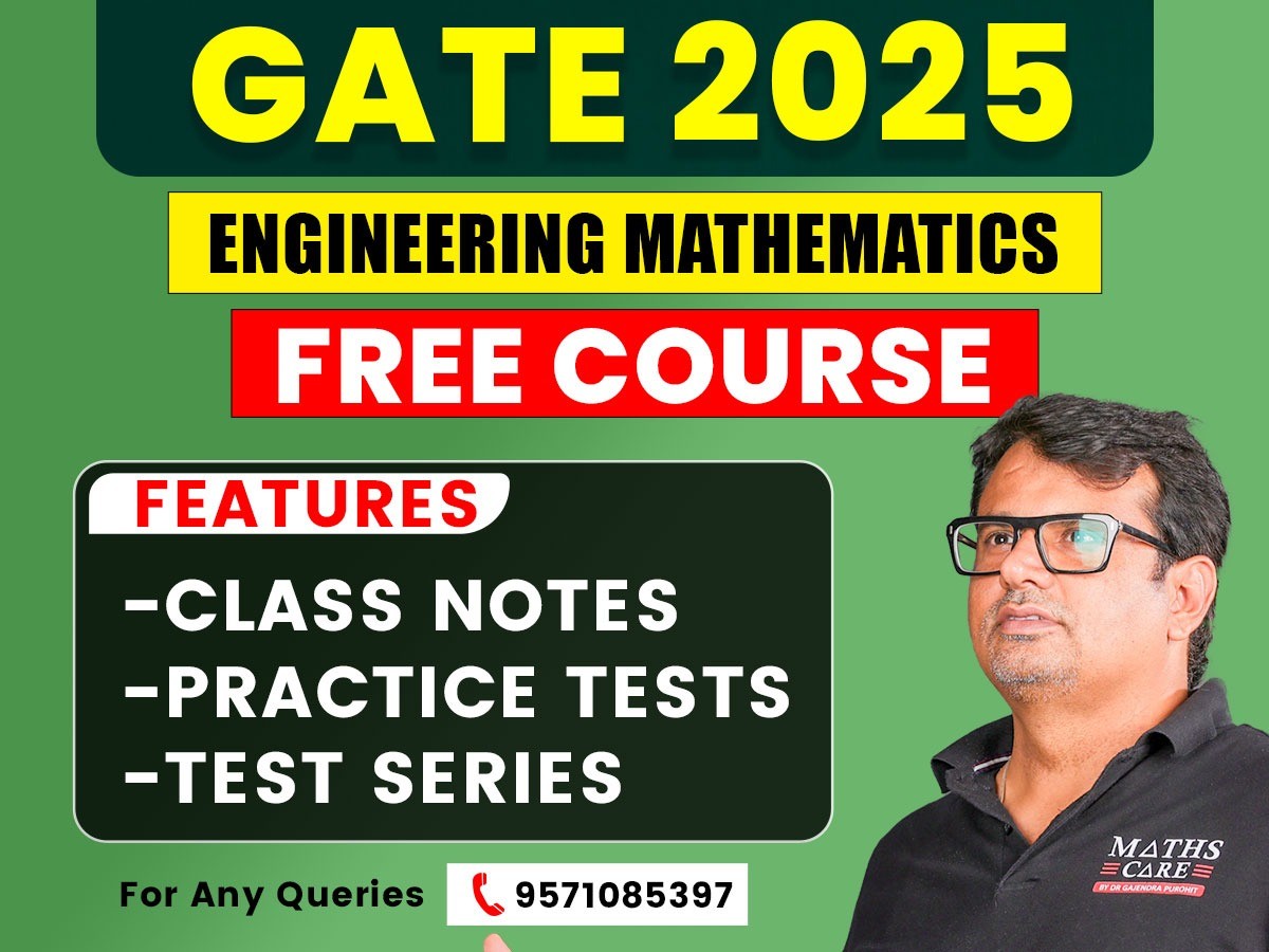 GATE 2025 ENGINEERING MATHEMATICS FREE COURSE