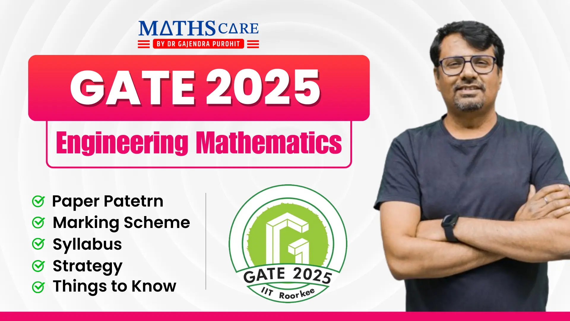 GATE Exam 2025 Engineering Mathematics