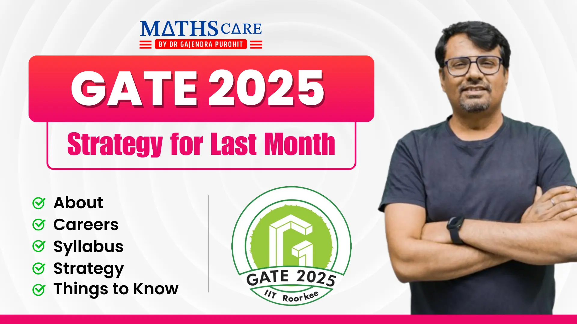 GATE 2025 Strategy for Last Month