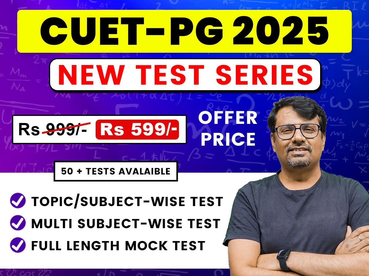 CUET PG 2025 NEW TEST SERIES