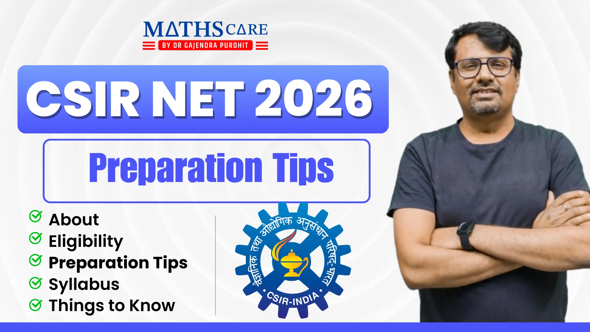 CSIR NET 2026 Preparation Tips